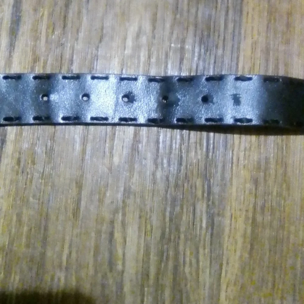 Geoffrey Beene Black Genuine Leather Belt